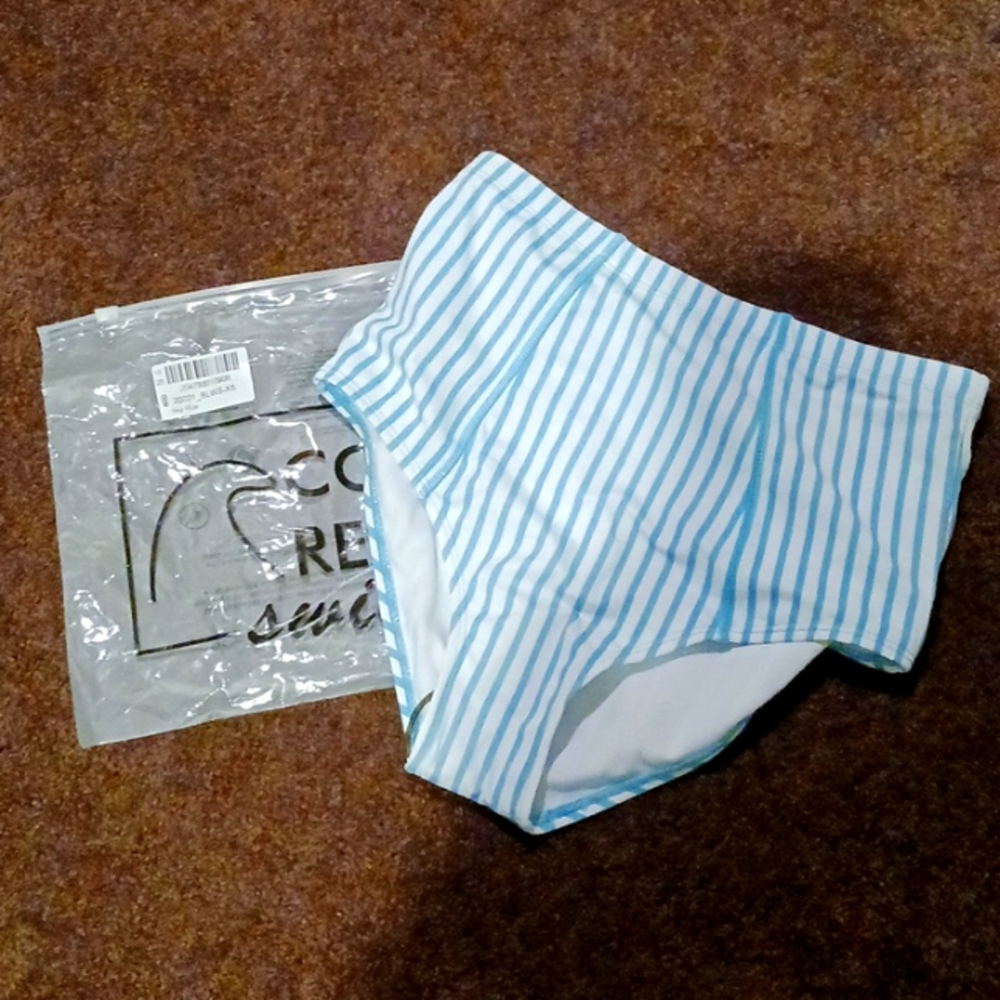 Brand new coral reef swim bottoms xs
